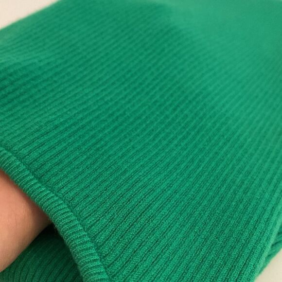 Aritzia Wilfred Cut Out Knit Mini Dress Kelly Green Size 2XS - Picture 13 of 13